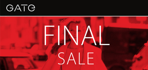 GATE - FINAL SALE